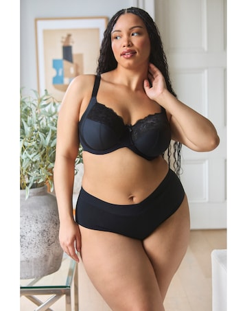 Sculptresse Amara Full Cup Black Bra