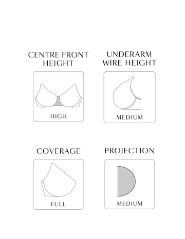 Sculptresse Amara Full Cup Black Bra