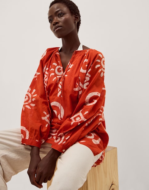 Monsoon Mafalda Sun Print Mini Kaftan