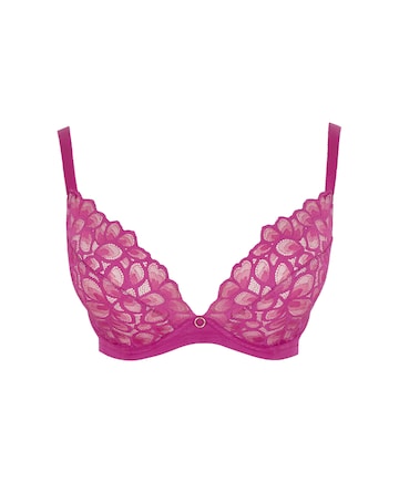 Panache Allure Demi Plunge Magenta Wired Bra