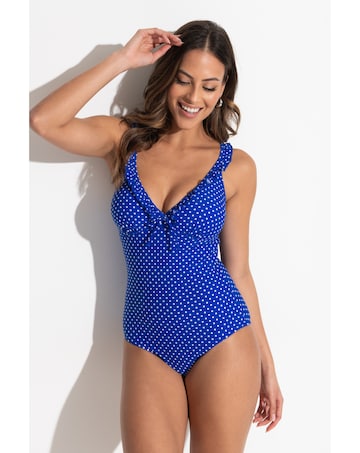 Pour Moi Sicily Frill Tummy Control Swimsuit