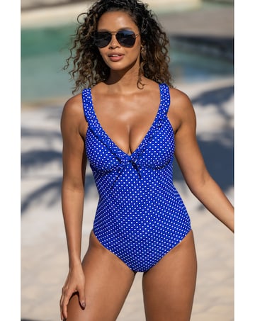 Pour Moi Sicily Frill Tummy Control Swimsuit