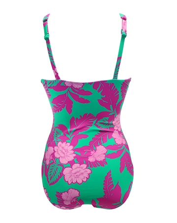 Pour Moi Free Spirit Twist Front Tummy Control Swimsuit