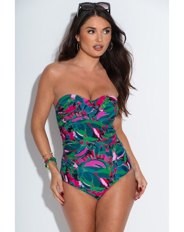 Pour Moi Santa Monica Strapless Tummy Control Swimsuit