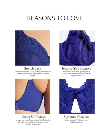 Sculptresse Entice Full Cup Indigo Wired Bra