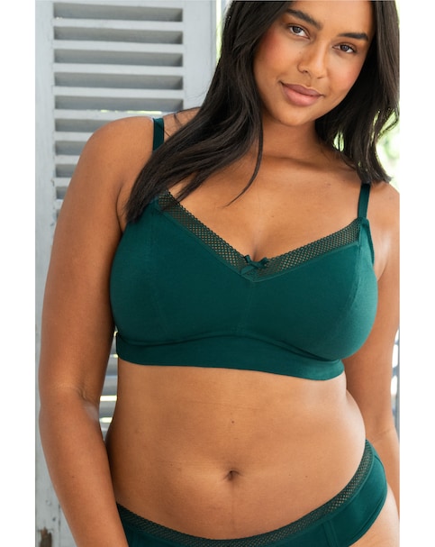 New In - Pour Moi Cotton NonWired Bra