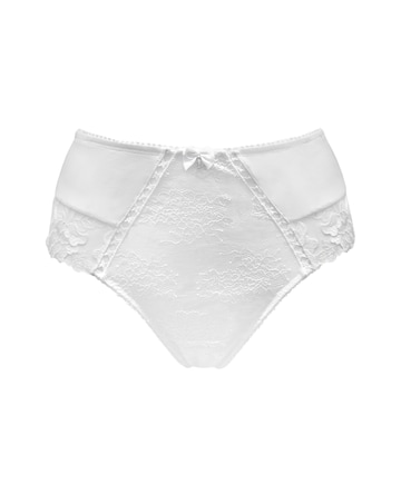 Pour Moi Sofia Lace Embroidered Deep Brief