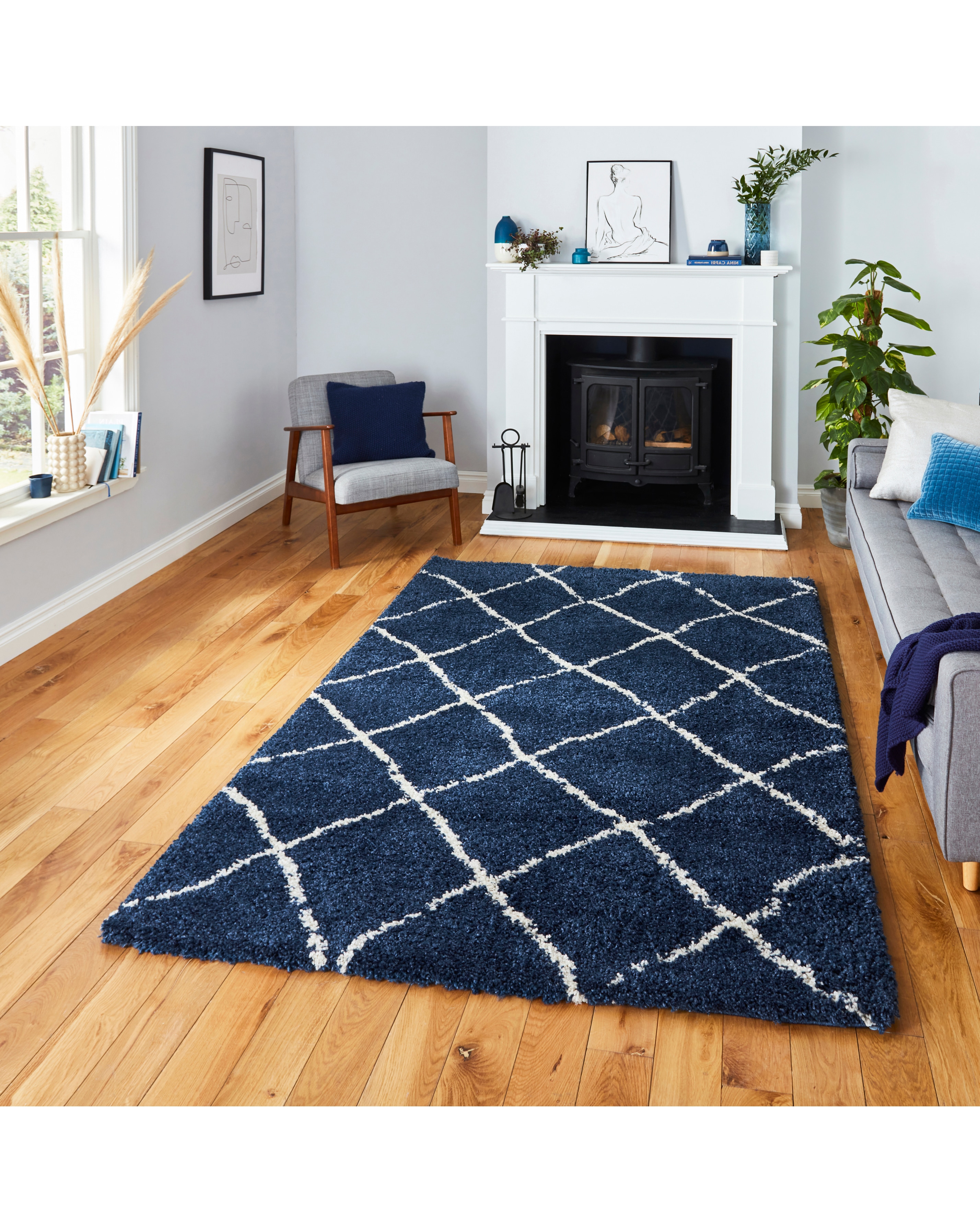 Think Rugs Scandi Berber Rug