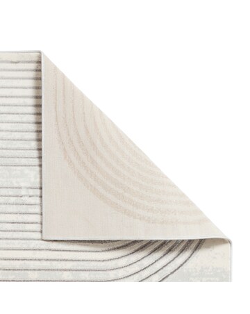 Think Rugs Apollo Modern Linear Rug - Swirl