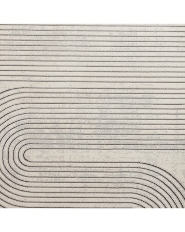 Think Rugs Apollo Modern Linear Rug - Swirl