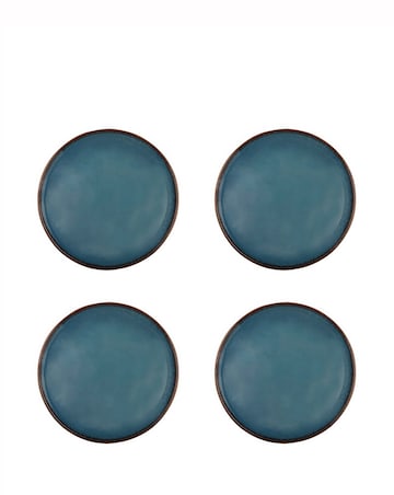 Mason Cash Blue Reactive Glaze Set of 4 Pasta Bowls