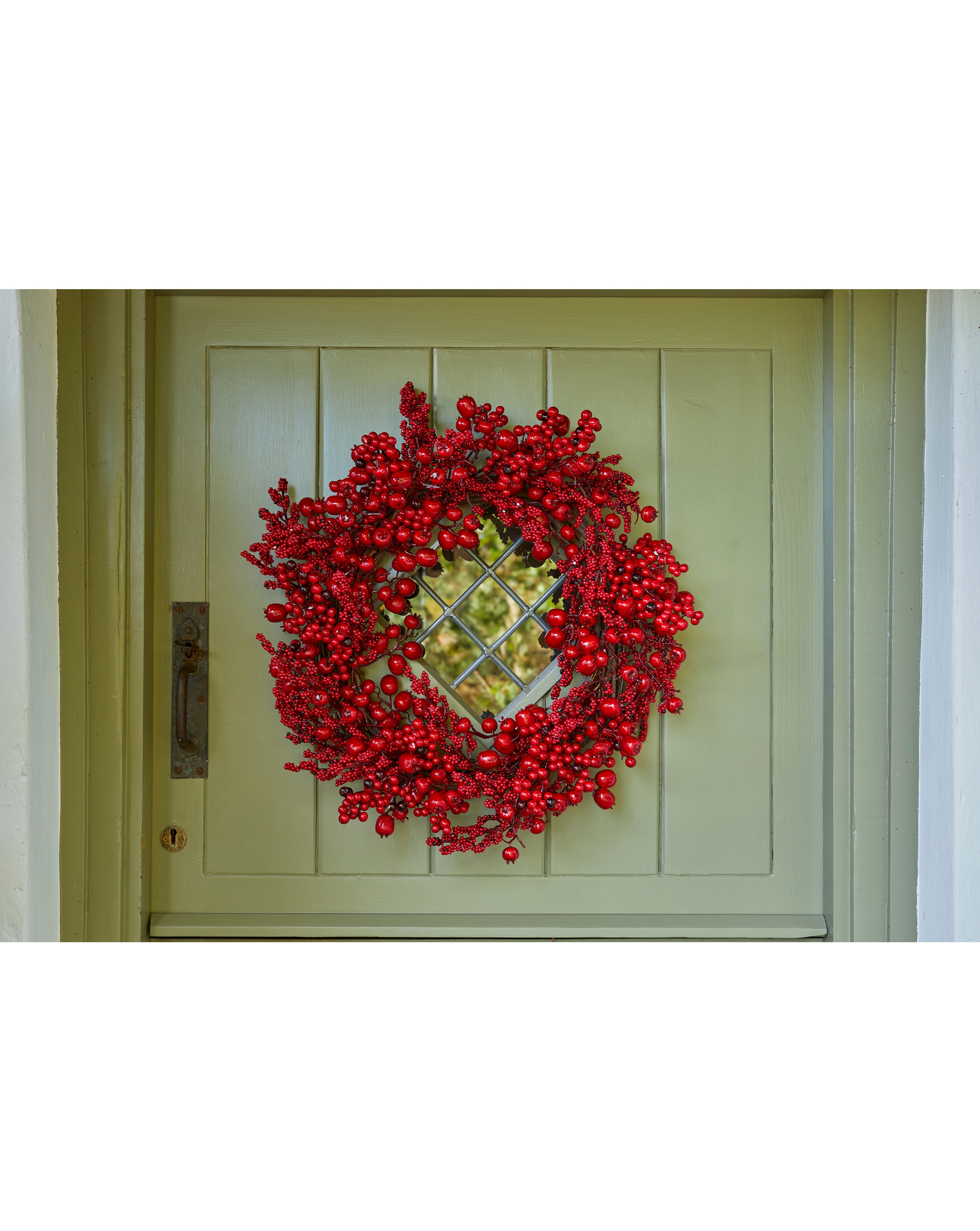 Three Kings Berry Burst Wreath - 60cm