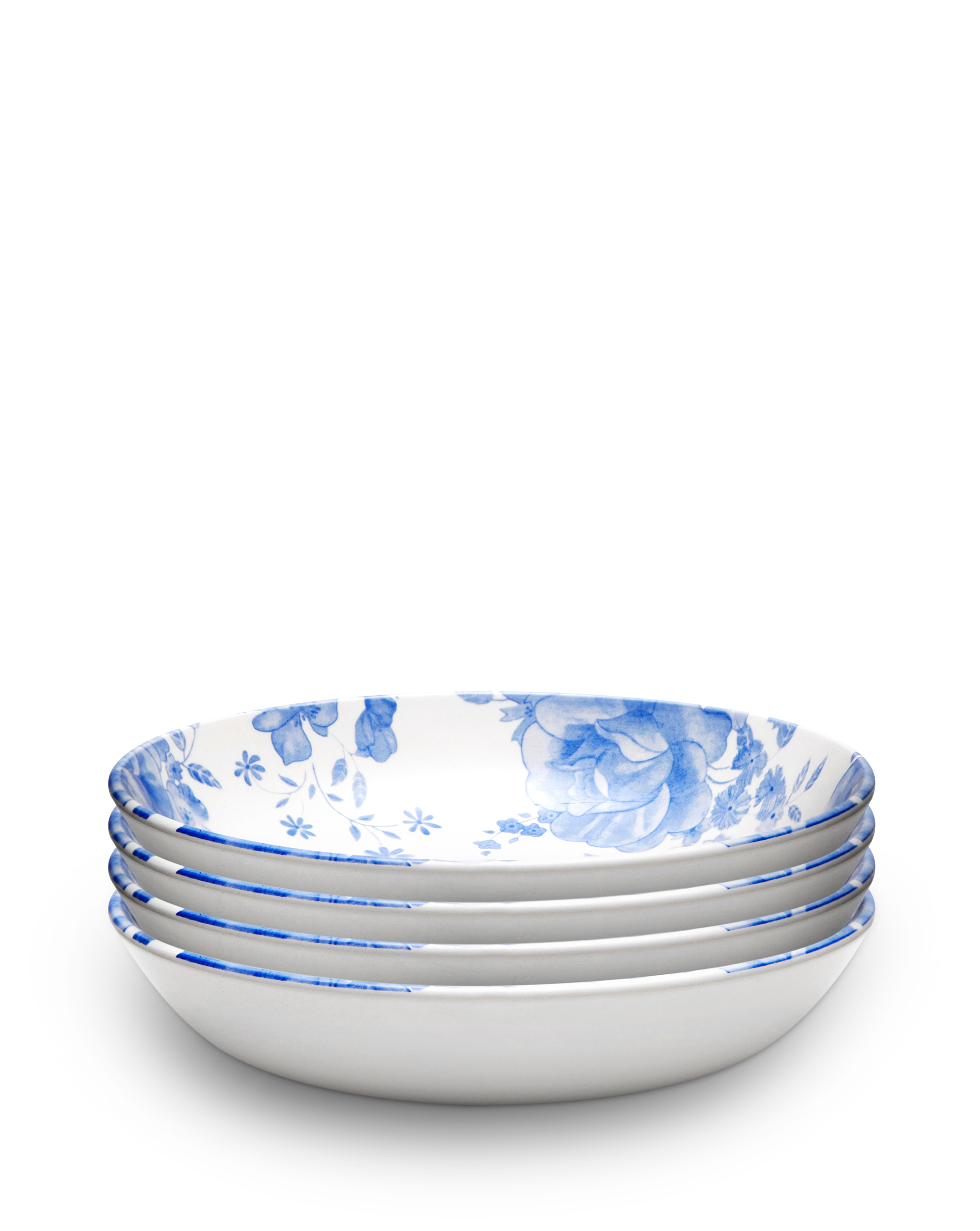 Wade Floral Set of 4 Pasta Bowls