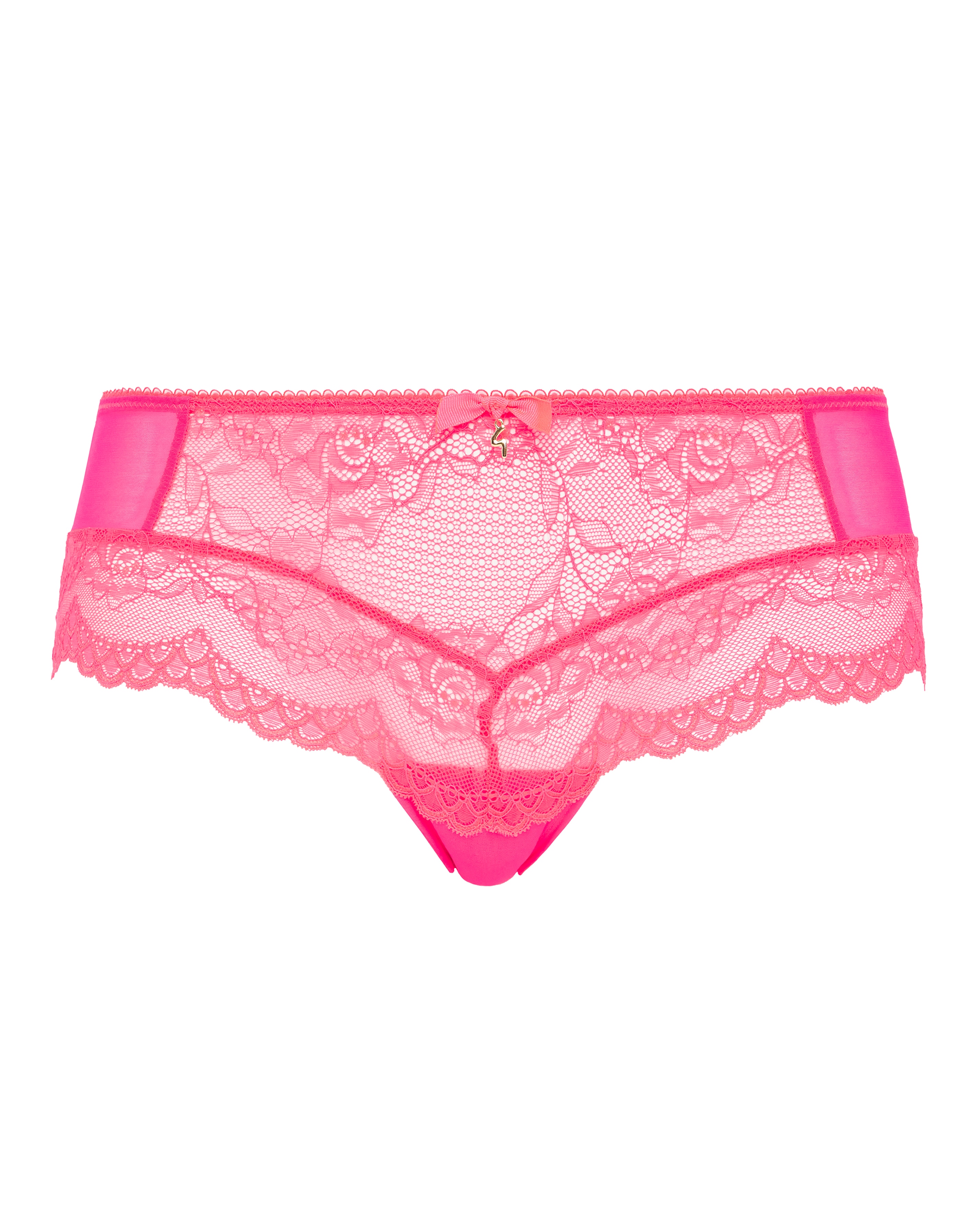 Gossard Superboost Lace Shorts Pink