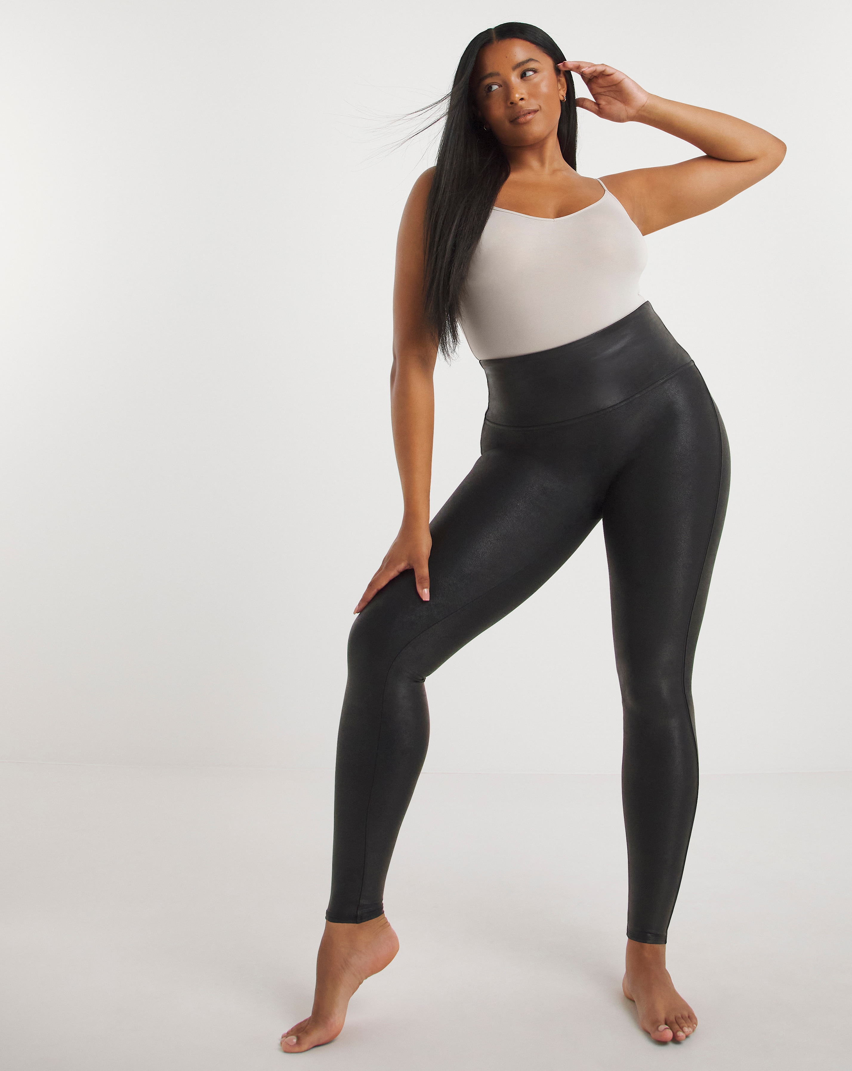 Spanx Faux Leather Leggings