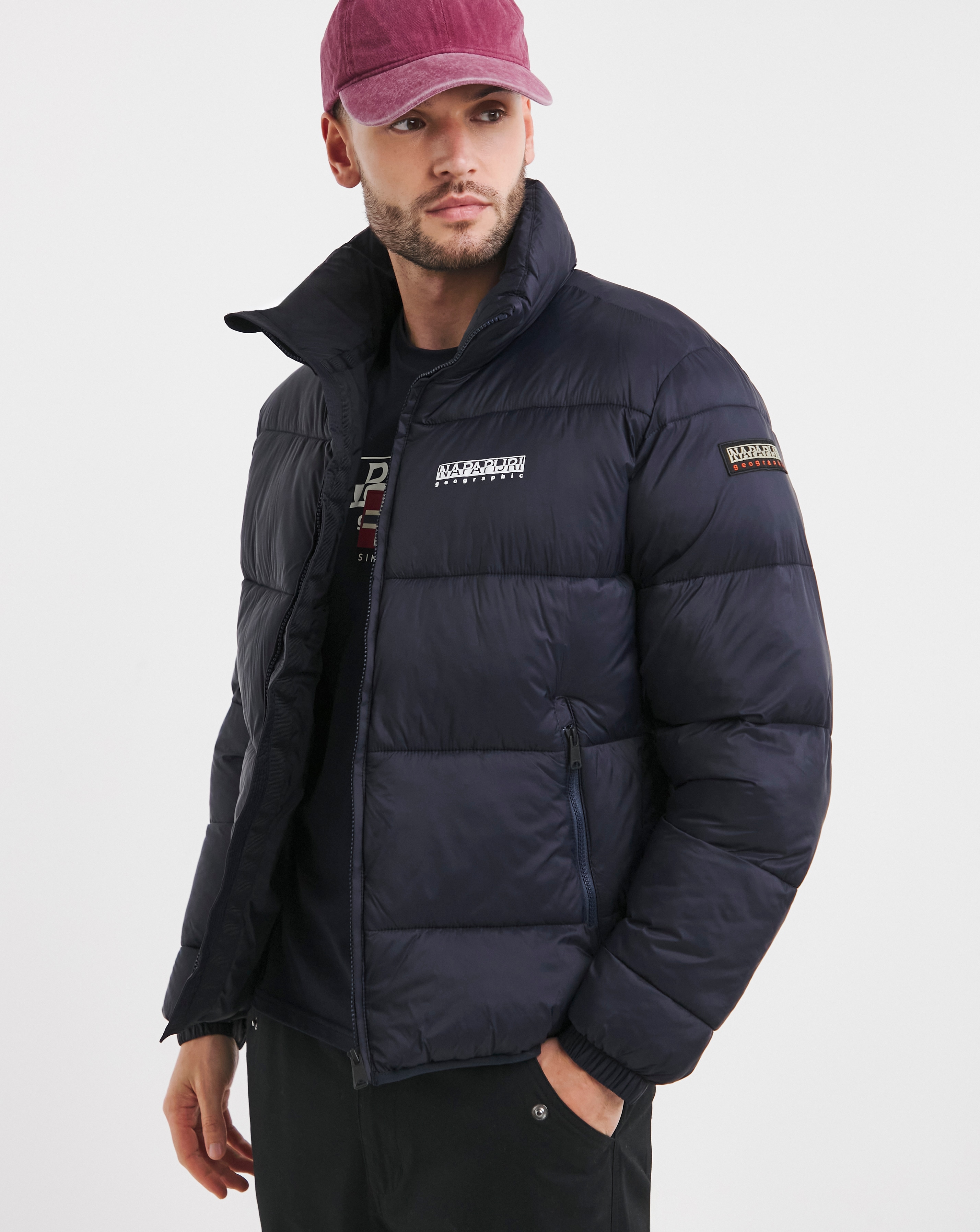 Napapijri Suomi Coat - Navy