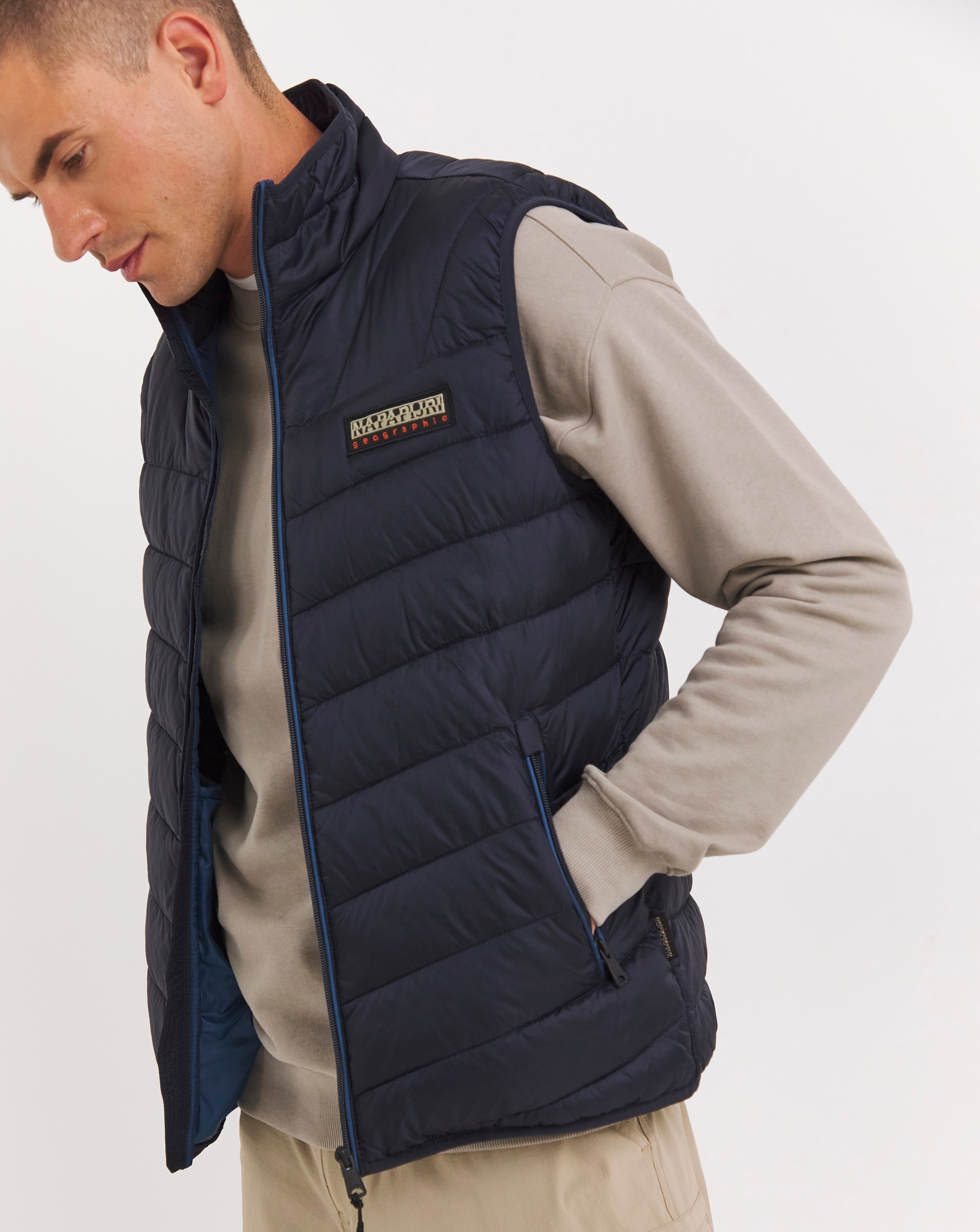 Napaijri Aerons Gilet - Navy