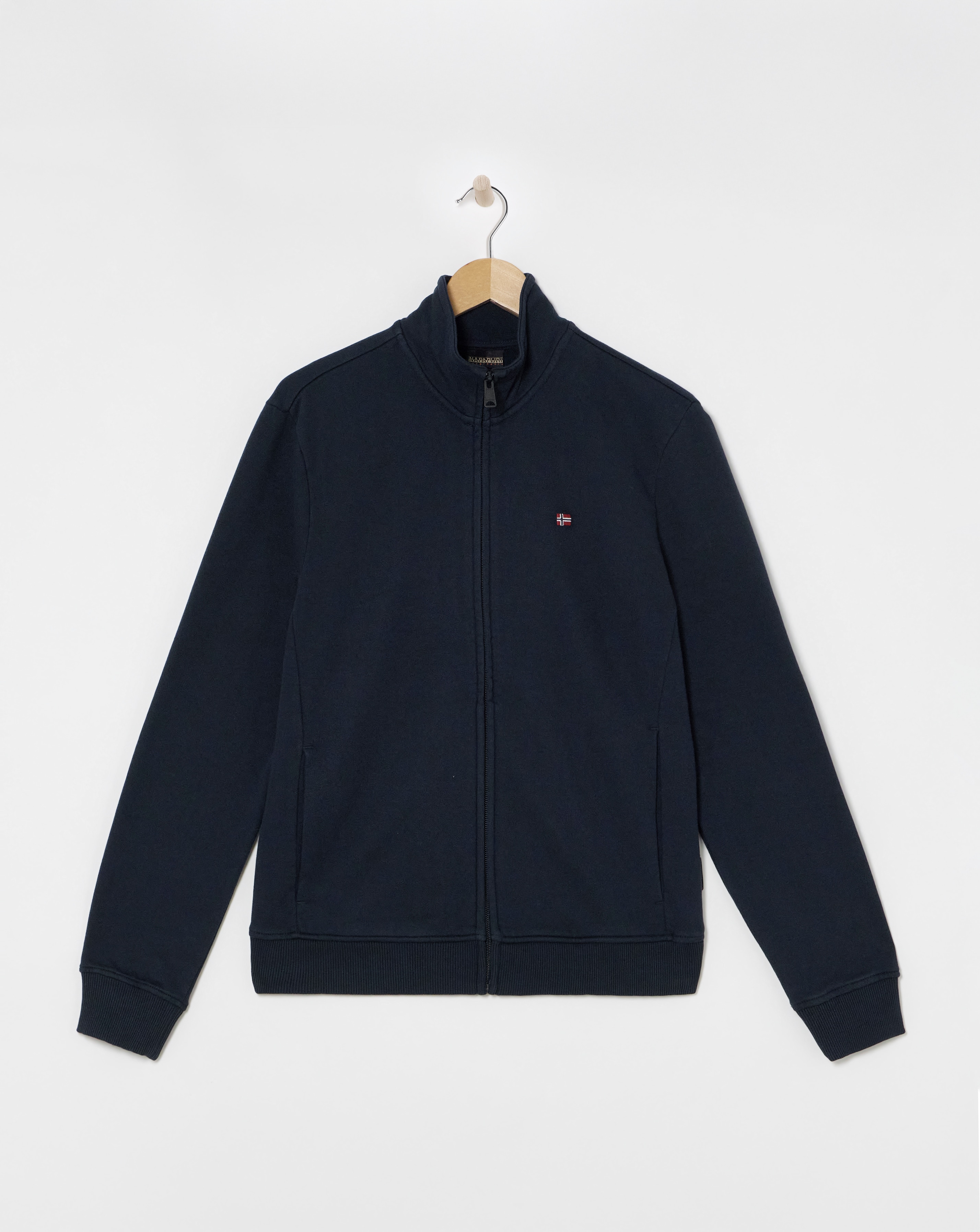 Napapijri Full Zip Sweatshirt - Navy