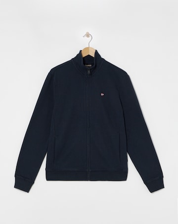 Napapijri Full Zip Sweatshirt - Navy