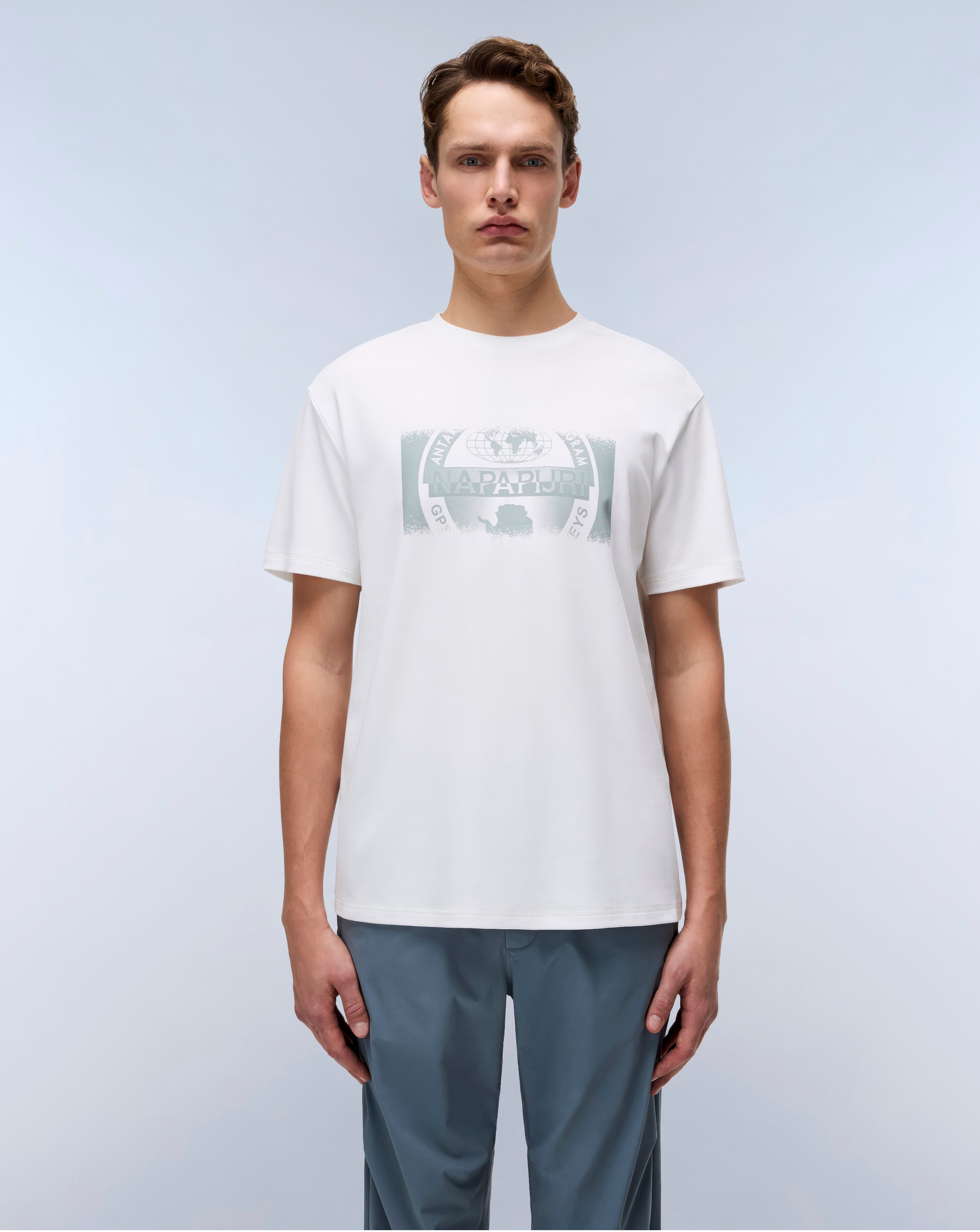 Napapijri Vanni White Graphic T-Shirt