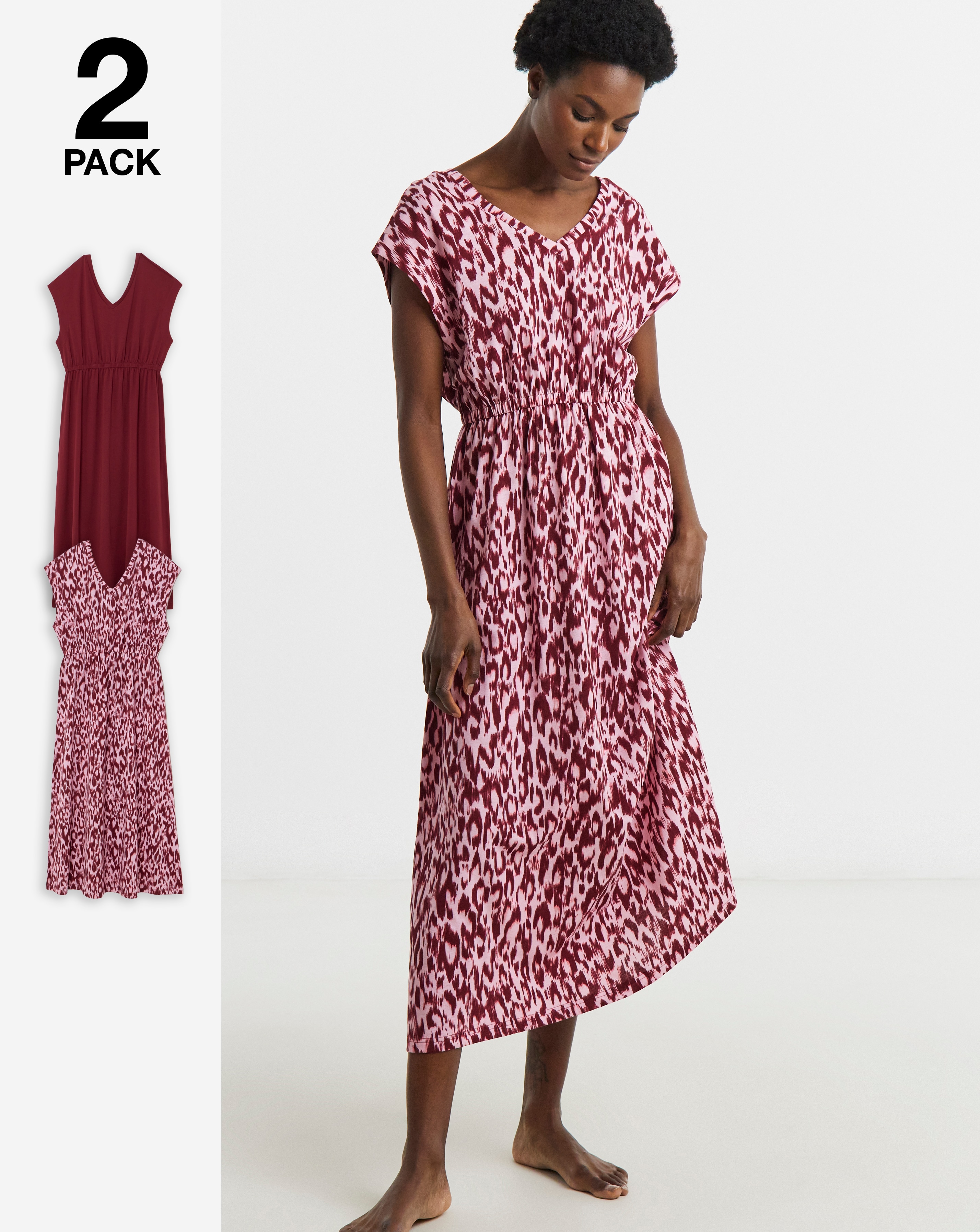 JD Williams (2 Pack) Animal Nighties
