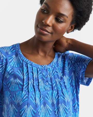 Julipa (2 Pack) Value Blue Shell Midi Nighties