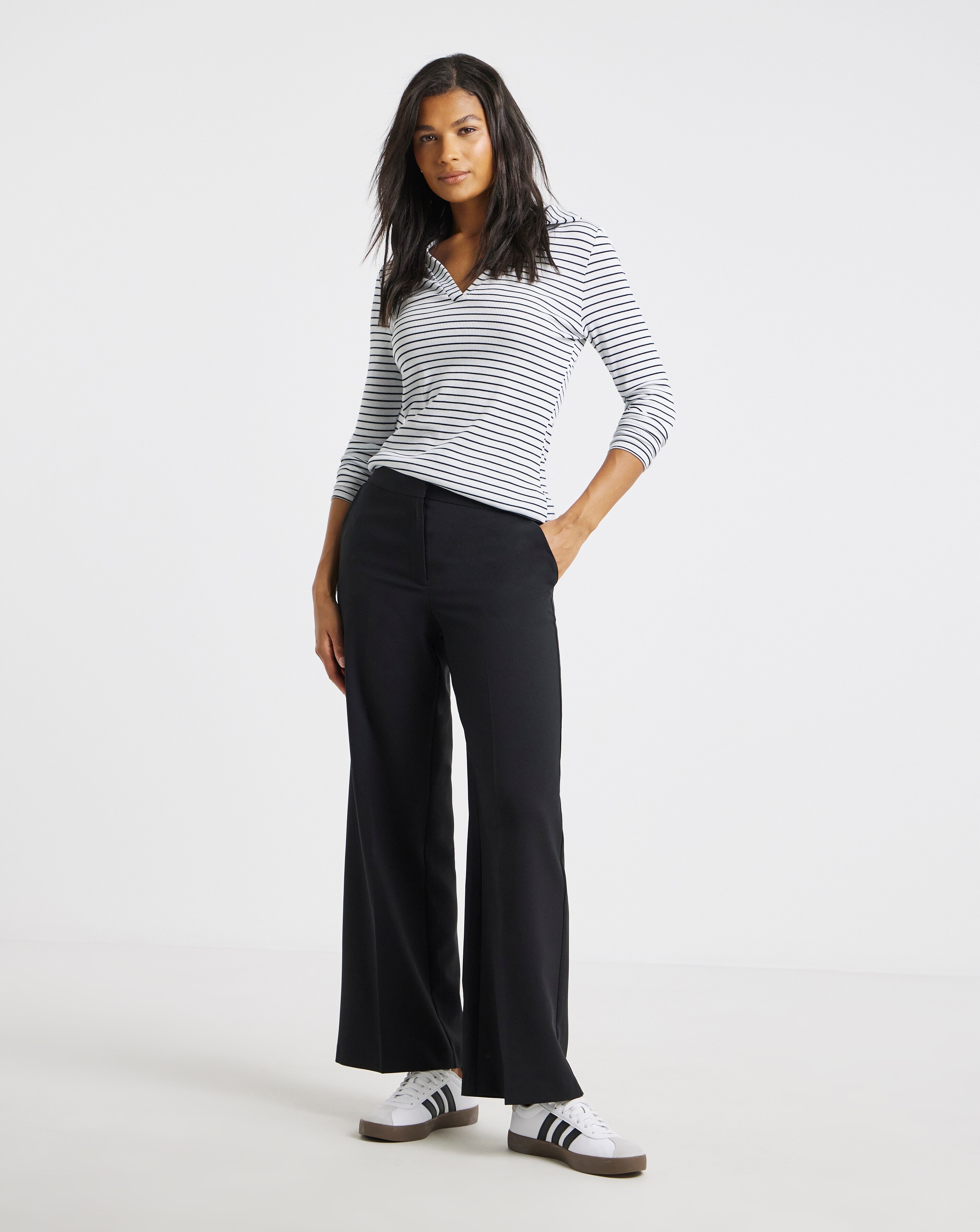 Value Essentials Wide Leg Trousers