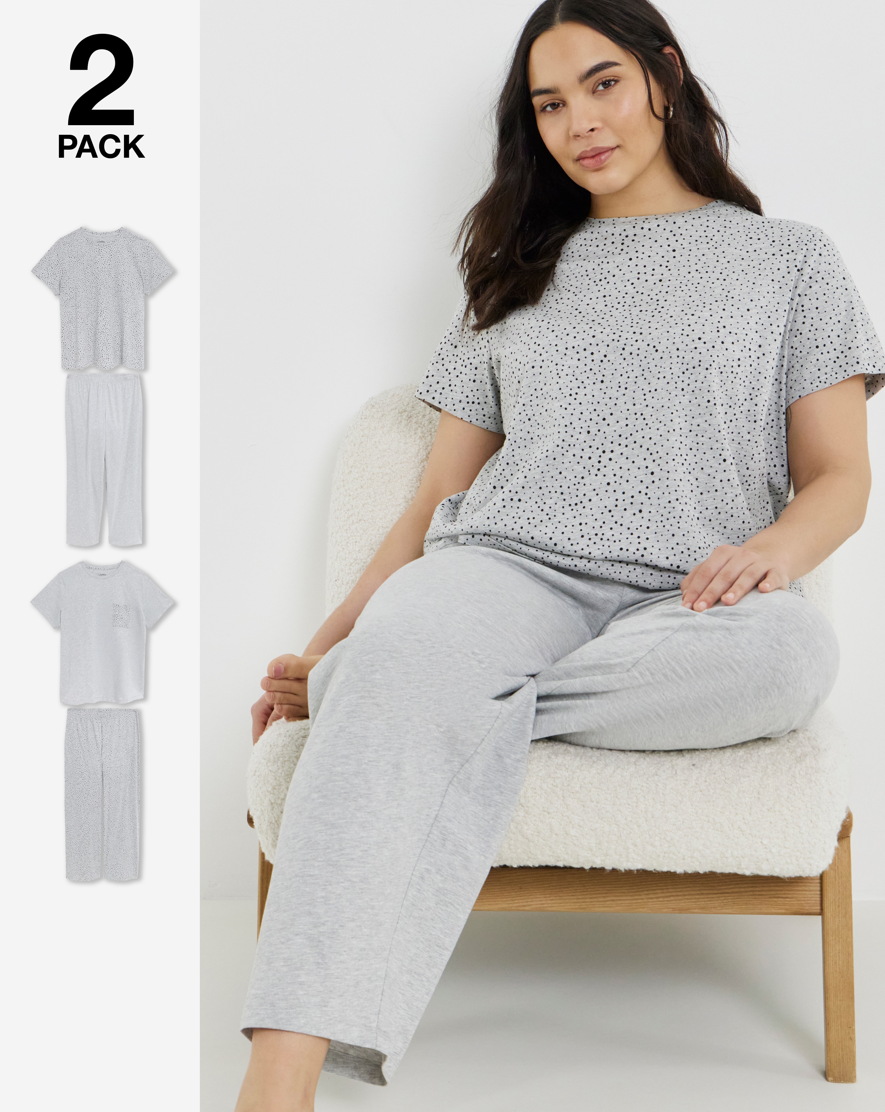 New In - Value 2 Pack Pyjamas