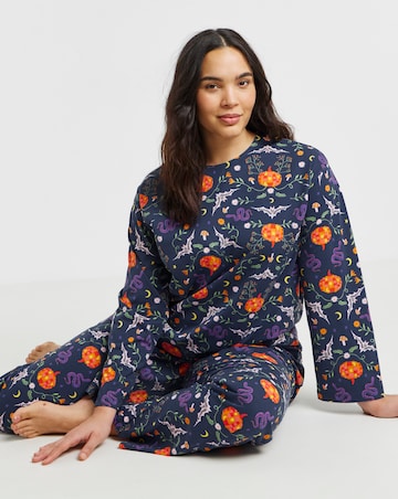 Pretty Secrets Halloween Printed Pyjama Set