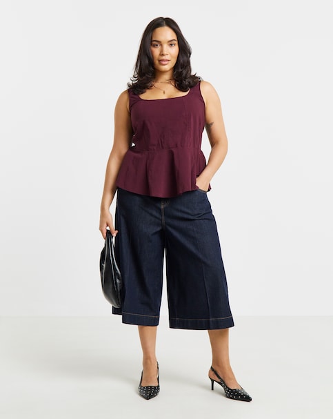 New In - Simply Be Corset Detail Top