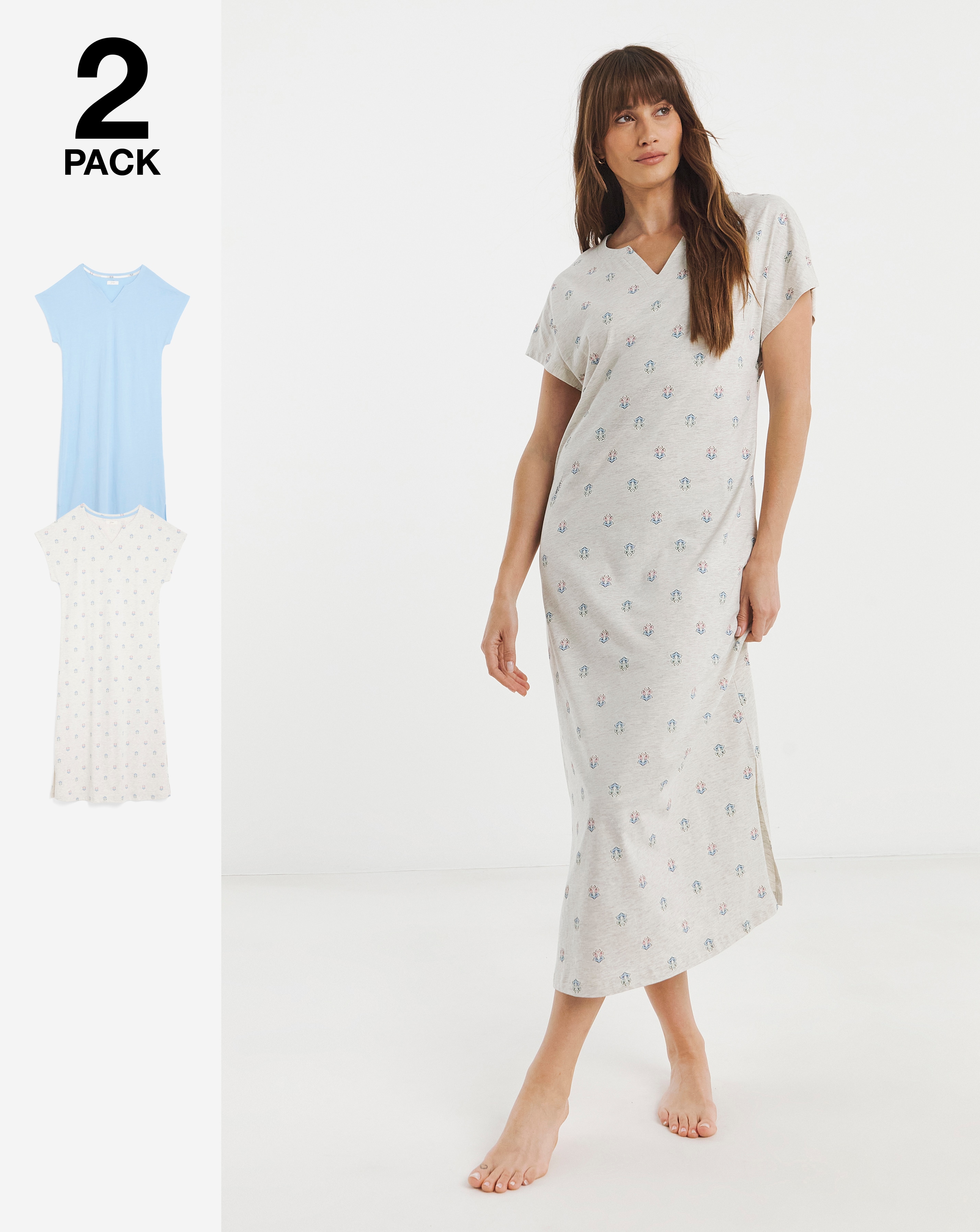 Julipa Value 2 Pack Maxi Nighties