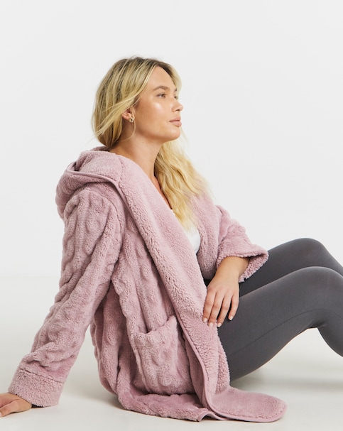 Pretty Secrets Cable Lounge Cardigan