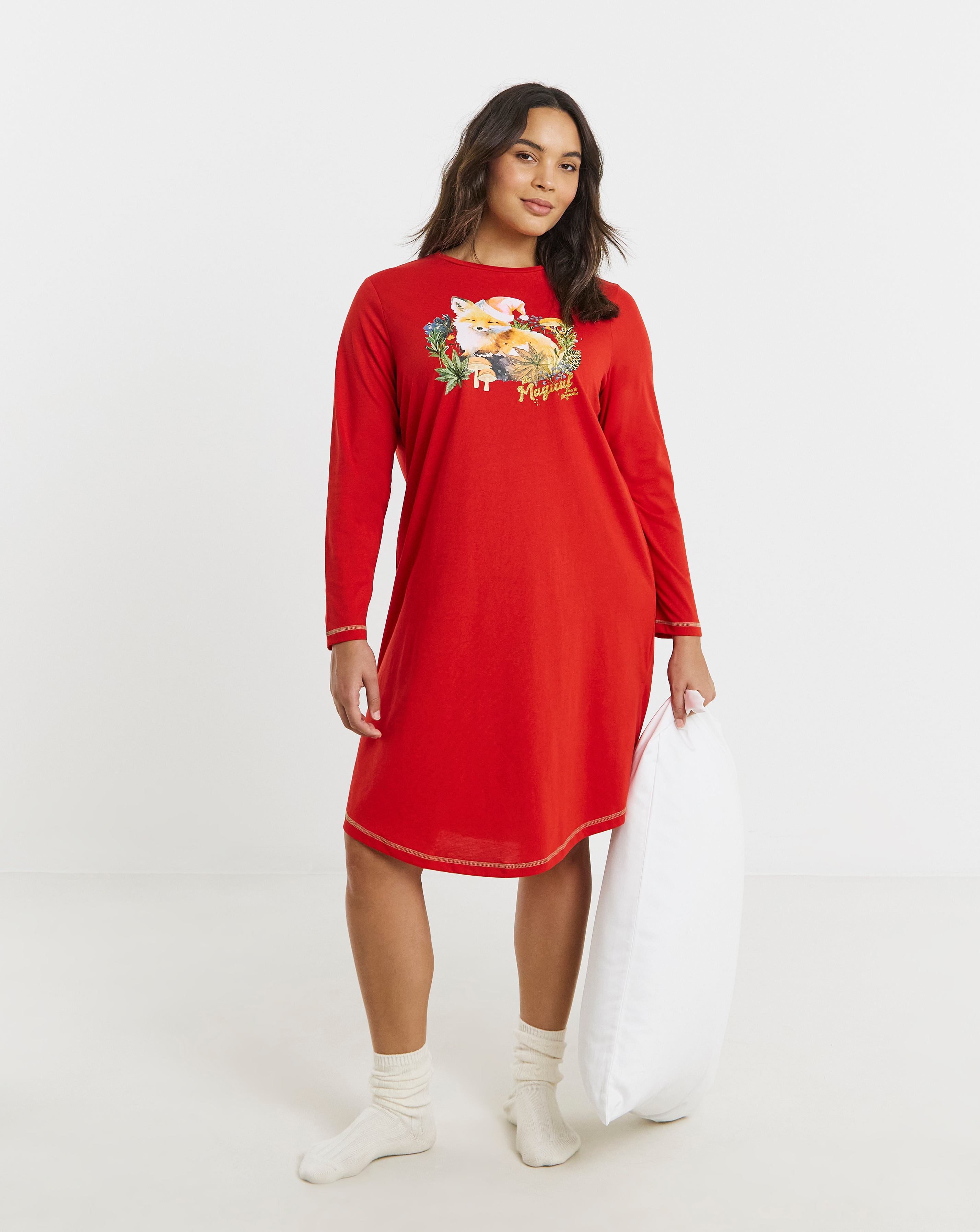 Joe Browns Christmas Fox Nightie
