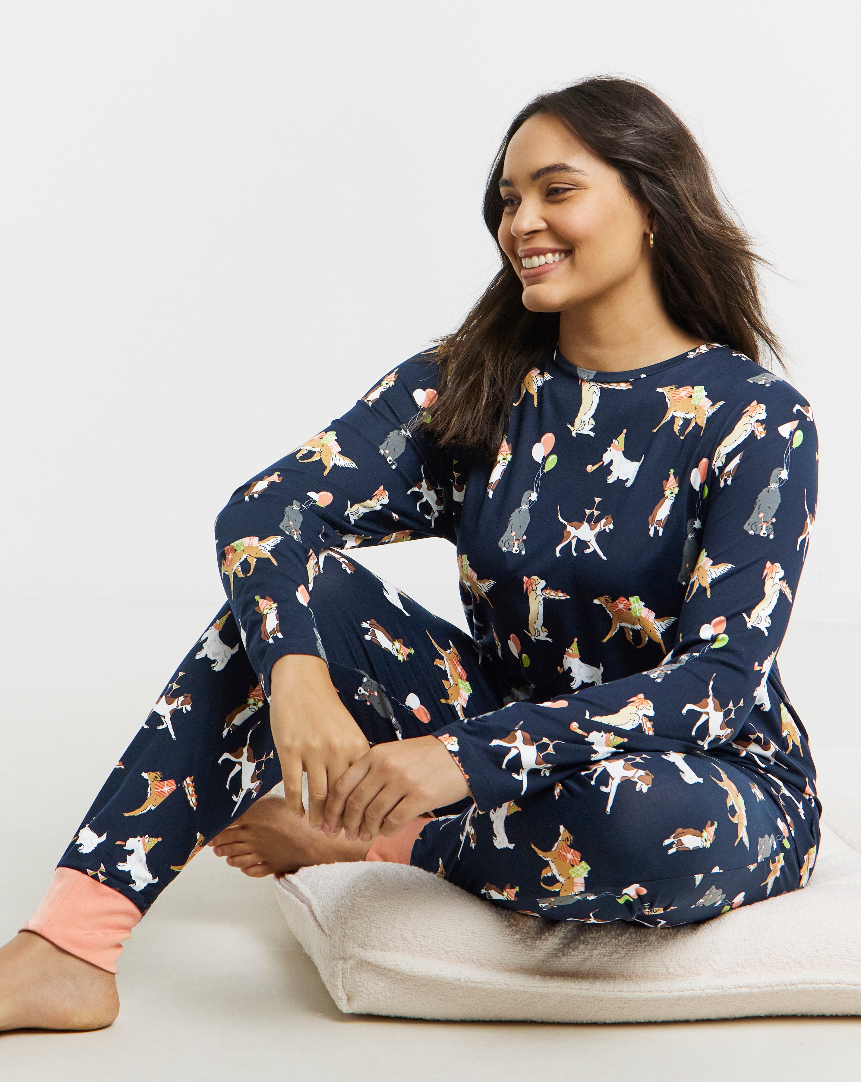 Chelsea Peers Crew Neck PJ Set