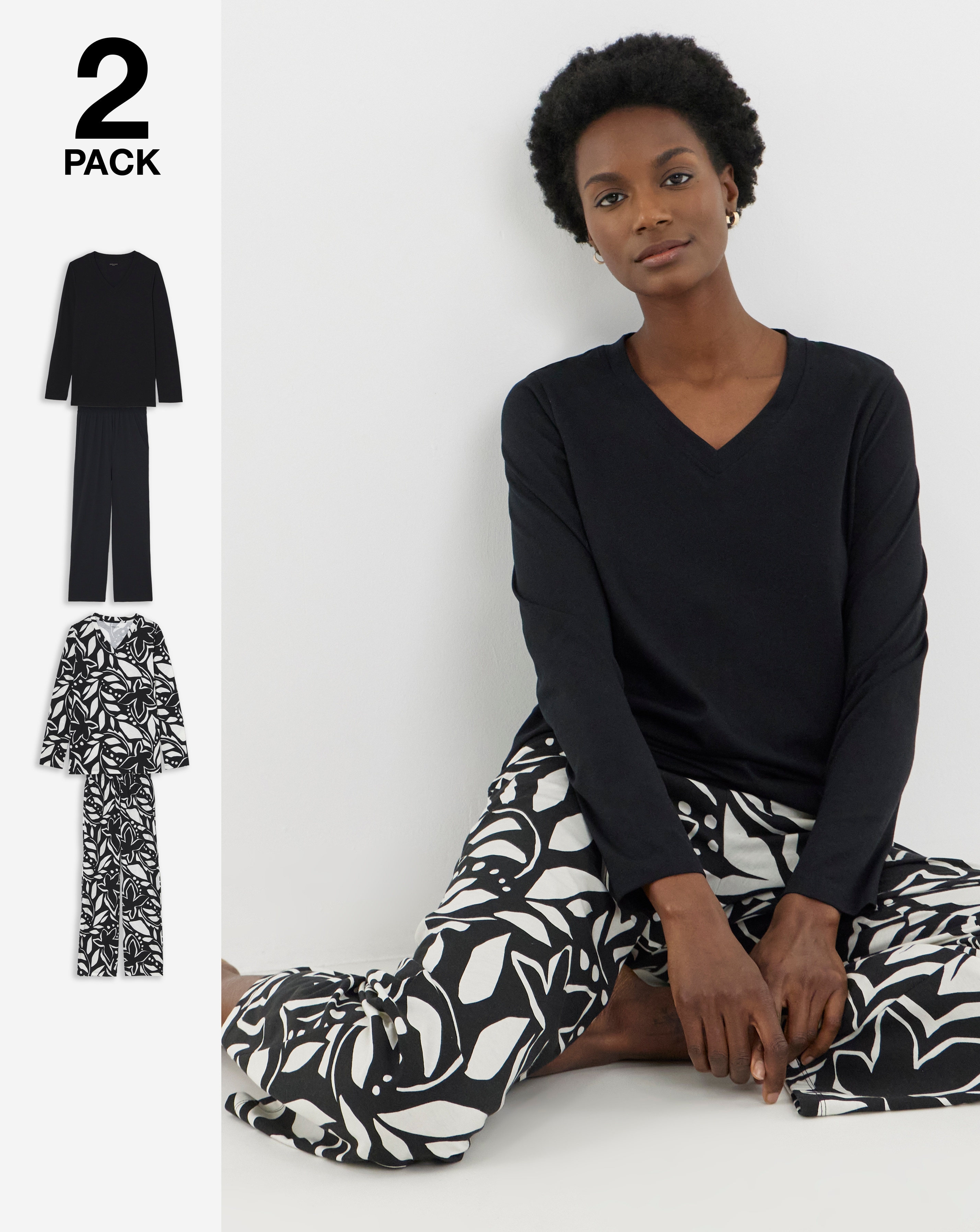 JD Williams 2 Pack PJ Sets