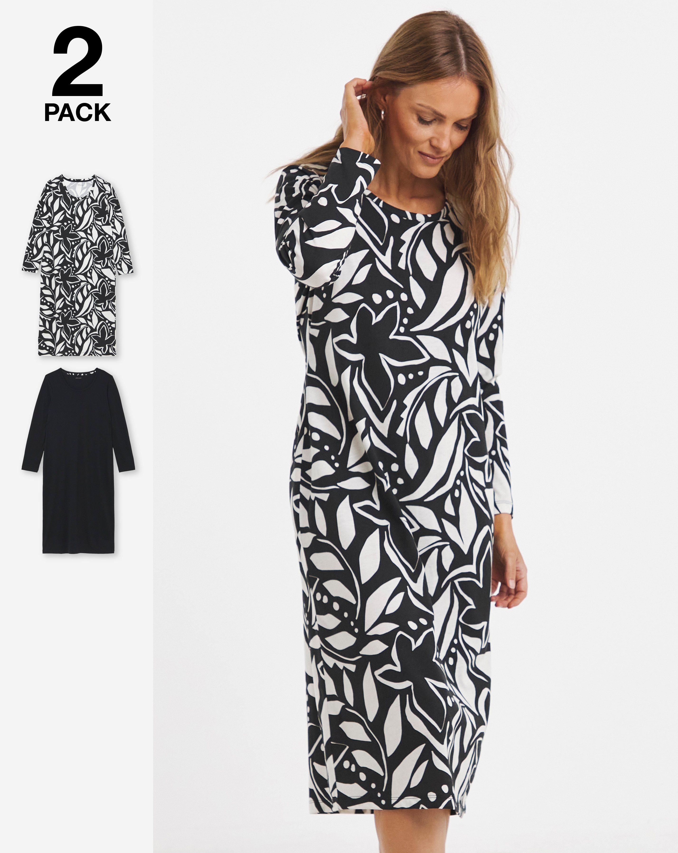 JD Williams Value 2 Pack Nighties