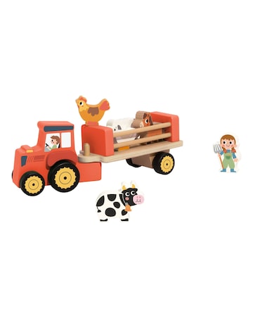 Wooden Farm Tractor
