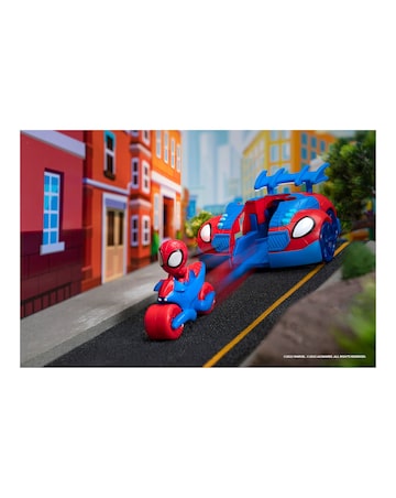 Spidey and Friends - 2 in 1 Web Strike Vehicle