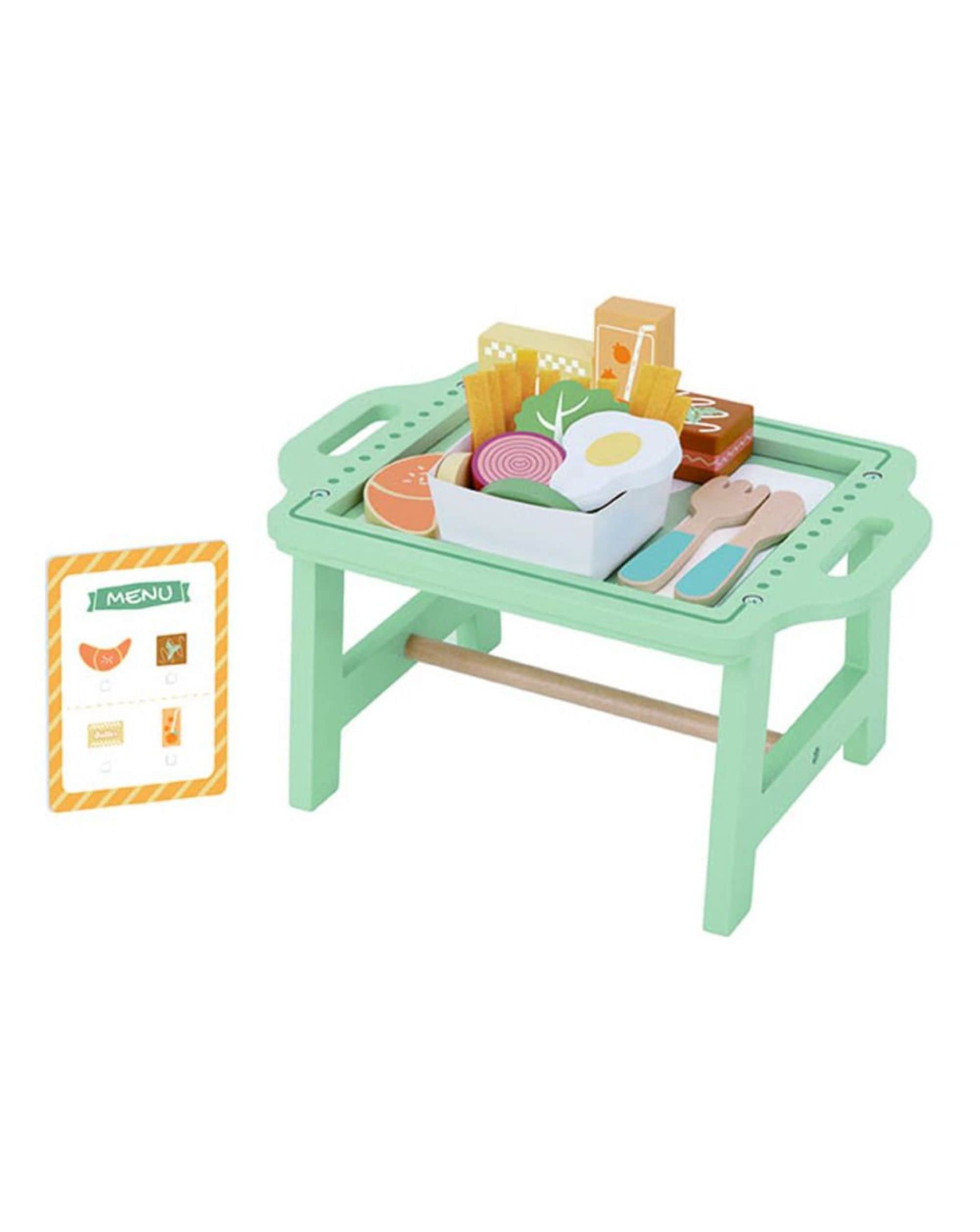 Wooden Breakfast Set
