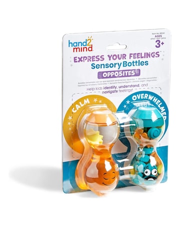 Express Your Feelings Sensory Bottles Opposites
