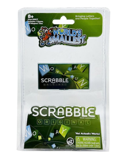 World's Smallest - Scrabble