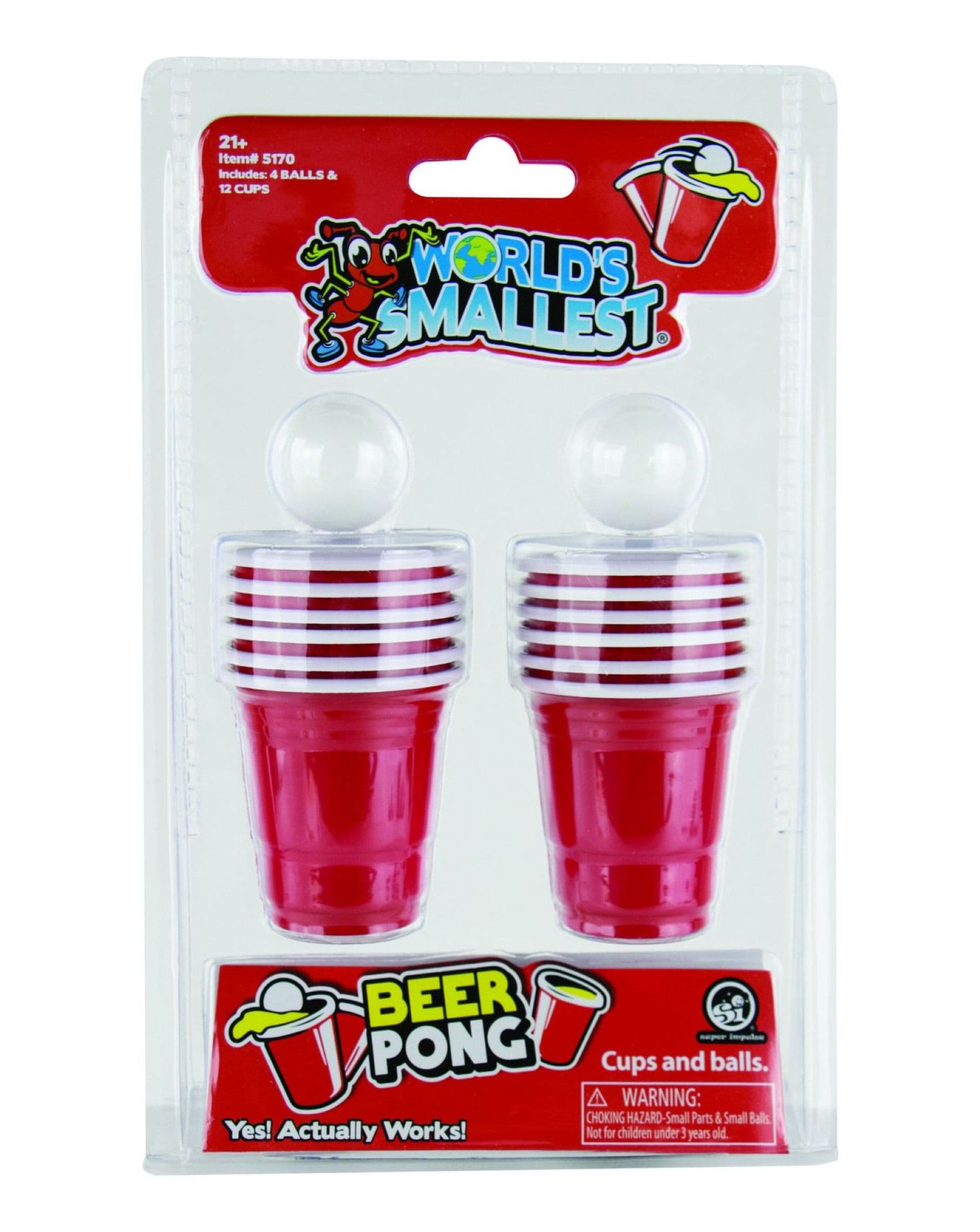 World's Smallest - Beer Pong