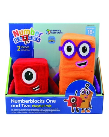 Numberblocks One And Two Playful Pals Plush