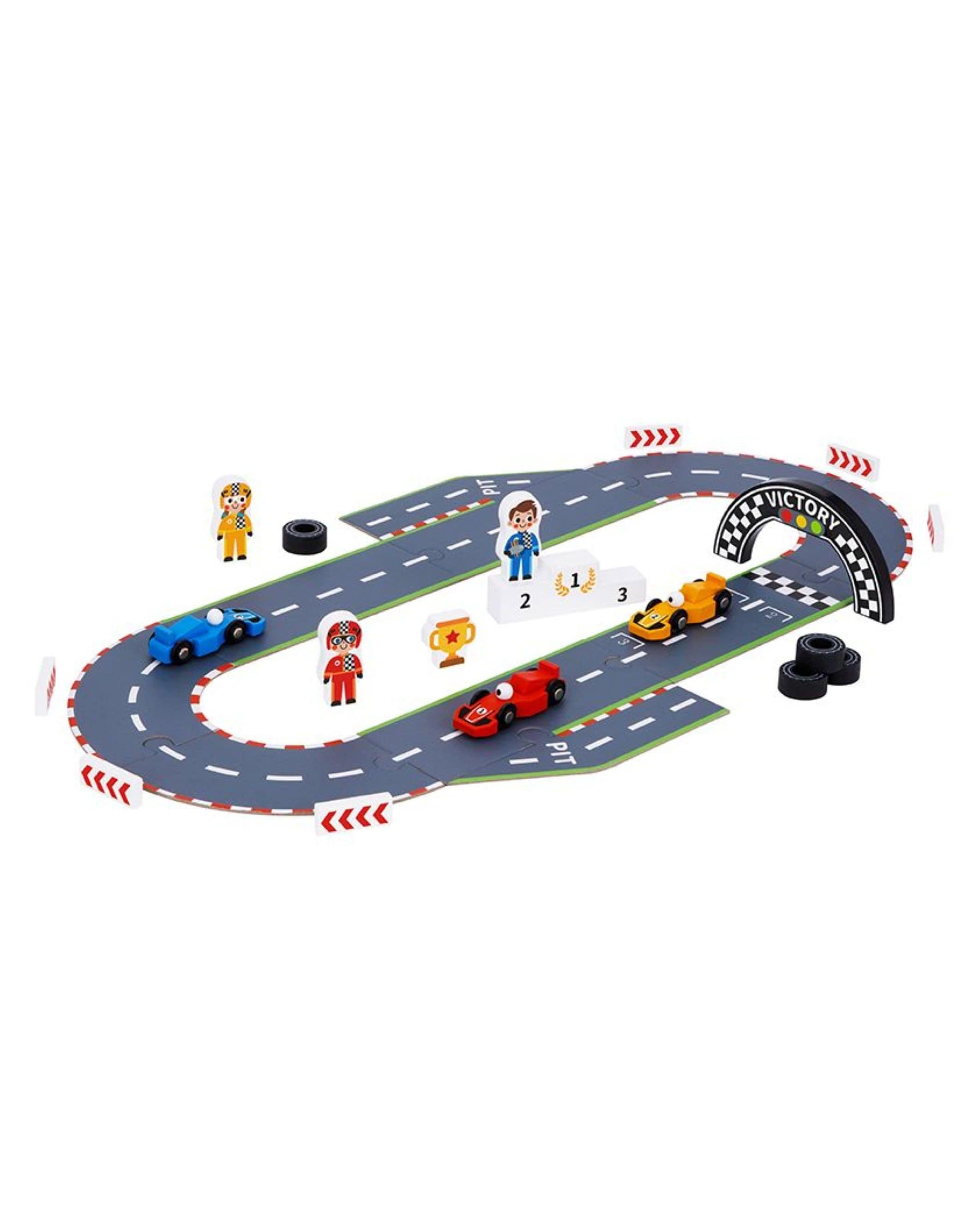 Wooden Racing Game