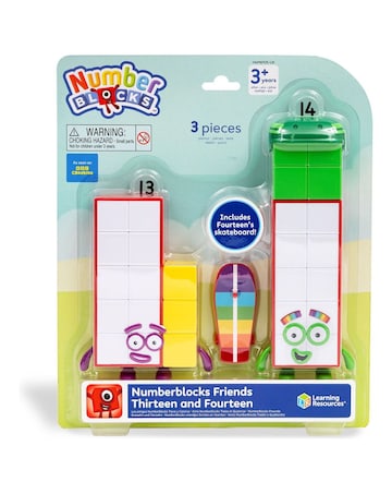 Numberblocks Thirteen and Fourteen Figure Pack