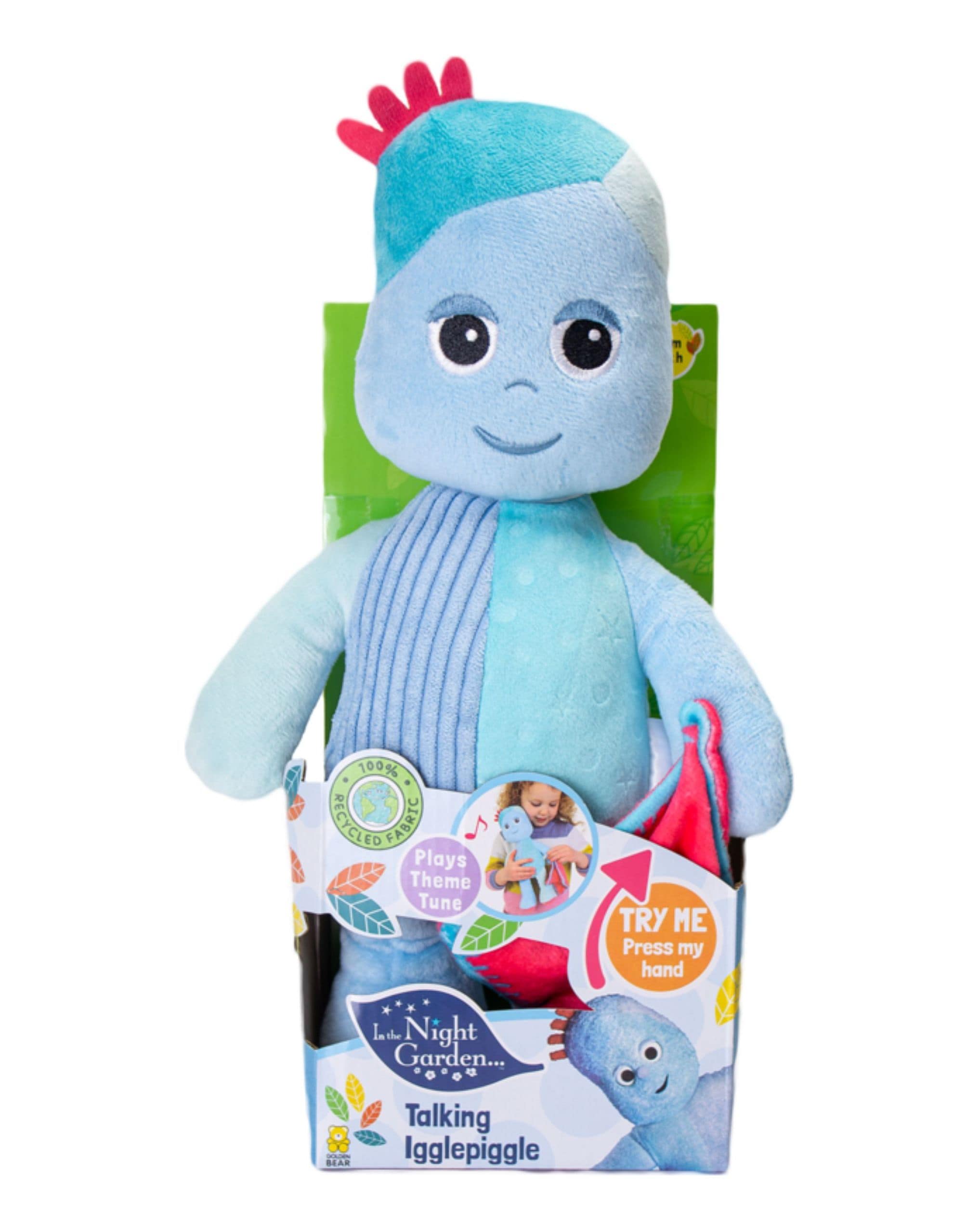 In The Night Garden Igglepiggle Talking Soft Toy