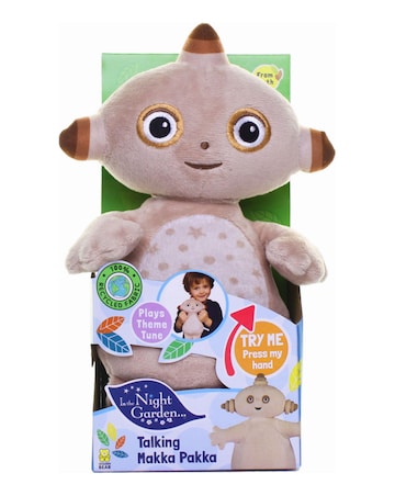 In The Night Garden Makka Pakka Talking Soft Toy