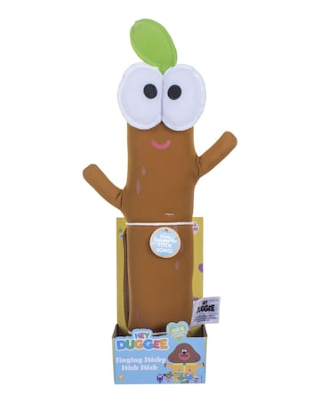 Hey Duggee Singing Sticky Stick Stick Soft Toy