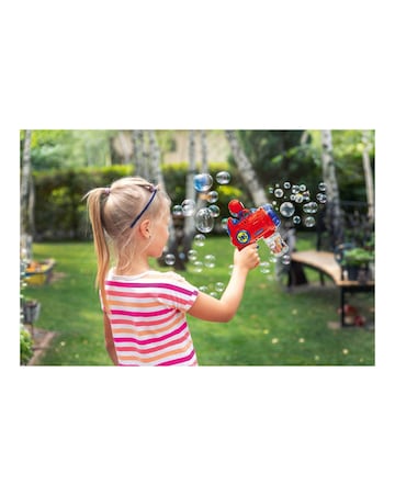Bubble gun series - Spidey Bubble gun with light and sound effects.