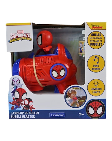 Bubble gun series - Spidey Bubble gun with light and sound effects.